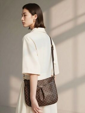 Louis Vuitton Bloomsbury Checker Canvas Crossbody